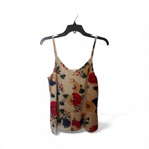 CAbi Multicolor Floral Camisole